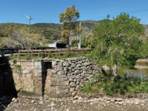 Photograph：Maintenance of Shimadzu Sluice Gate Ruins